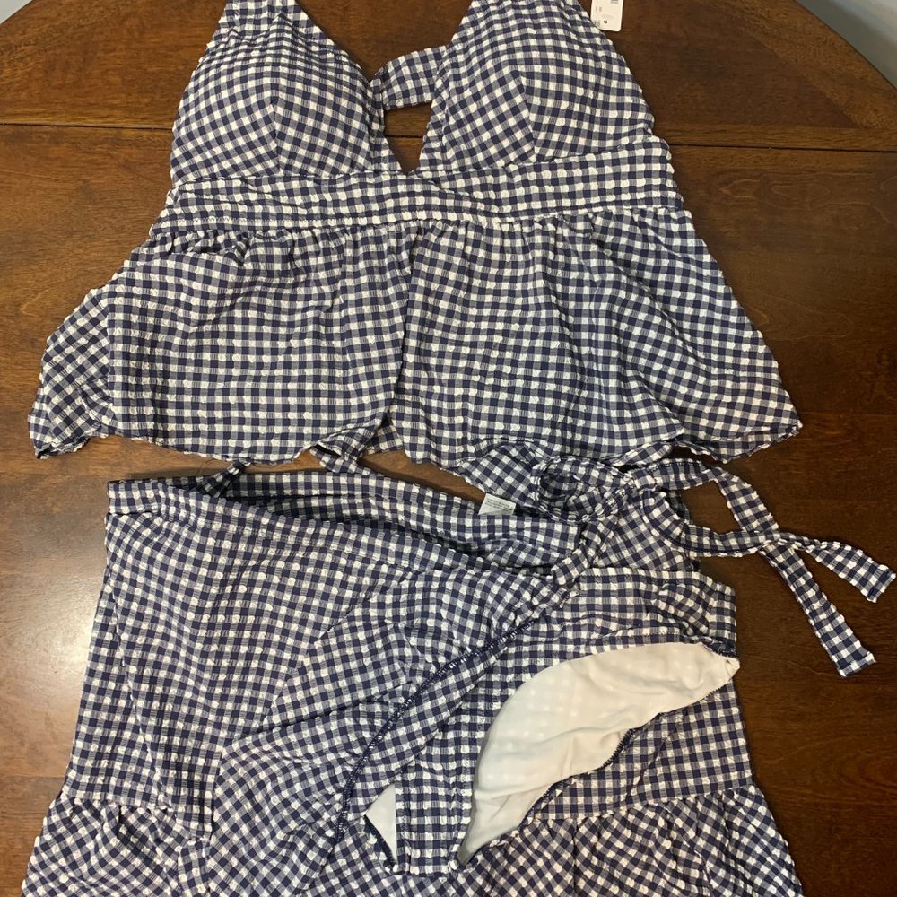 J-Crew 3 PC swim suit set